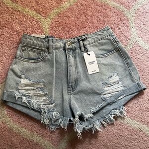 Forever 21 Distressed Denim Shorts - Size 29